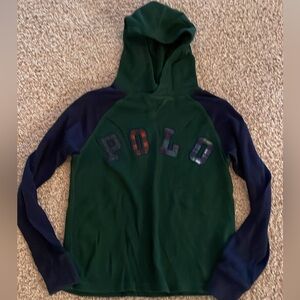 Boys Ralph Lauren hooded pullover thermal